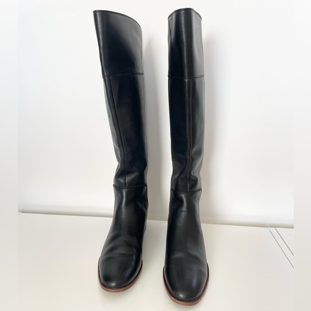 Franco Sarto Leather Roxie Riding Boot - Picture 2 of 9